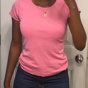 Basic pink Ralph Lauren top